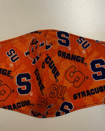 Syracuse Orange reversible and Washable Face Mask! NEW