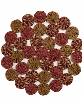 Farmhouse Yo-Yo Mat NEW