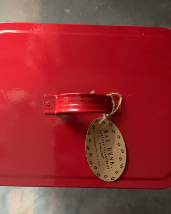 Rae Dunn Holiday Tin “Happy Howlidays”