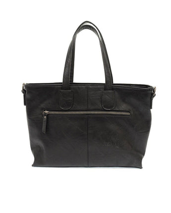 Michele Mid Size Zip Top Convertible Tote Handbag! NEW