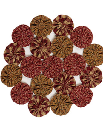 Farmhouse Yo-Yo Mat NEW