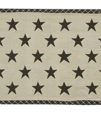 Black Star Table Placemats-Set of 4!NEW