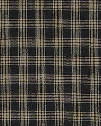 Park Designs Sturbridge Gathered Swag, 72 x 36, Black New