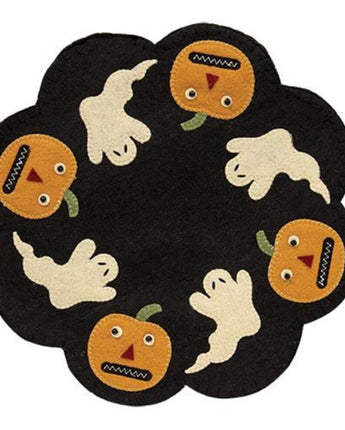 Ghost and Pumpkin Felt Mat! NEW