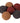 Lg. Rag Ball S/6 Asst. (2.5”)