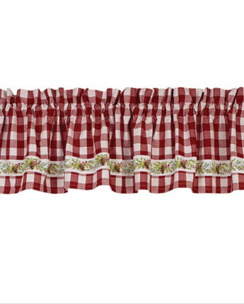 Holly Vine Valance (72x14”)