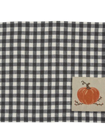 Autumn Checkerboard Placemats! Set of 4! New
