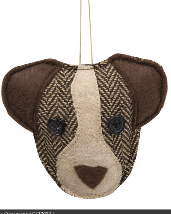Puppy Face Ornament! New