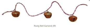 Rusty Bell Garland 8’! New