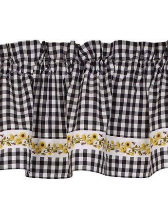 Flowers ‘N’ Bees Valance (72x14”) NEW