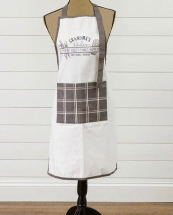 Grandma’s Little Helper Kids Apron & Mitt or Adult Matching Apron! New