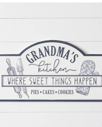 Grandma’s Kitchen Sign! 12 x 24” New