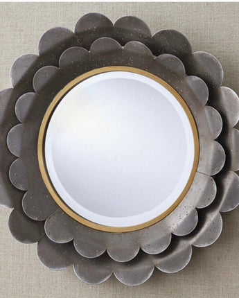 Flower Petal Metal Mirror 20” NEW
