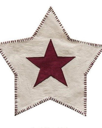 Tabletop Red Star Mat (13”)NEW