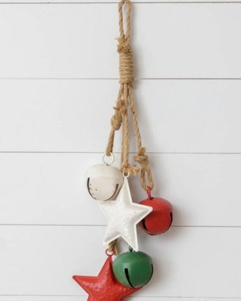 Hanging Metal Stars and Bells! NEW